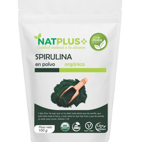 Spirulina Organica en polvo x100gr.