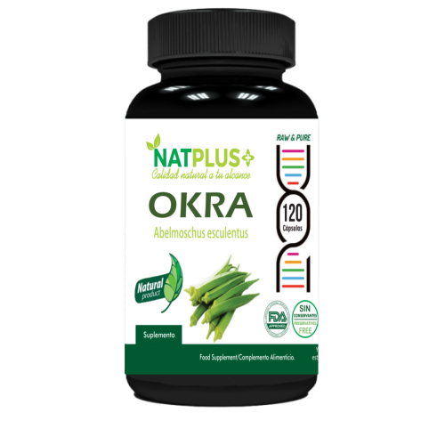 Okra 120 Cápsulas de 350mg
