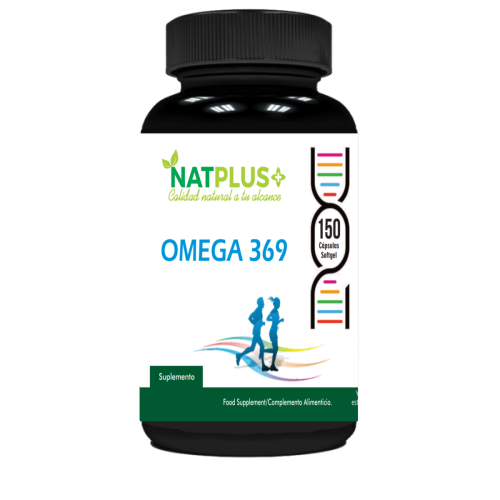 Omega 369, 150 Cápsulas Softgel (blandas) de 1000mg