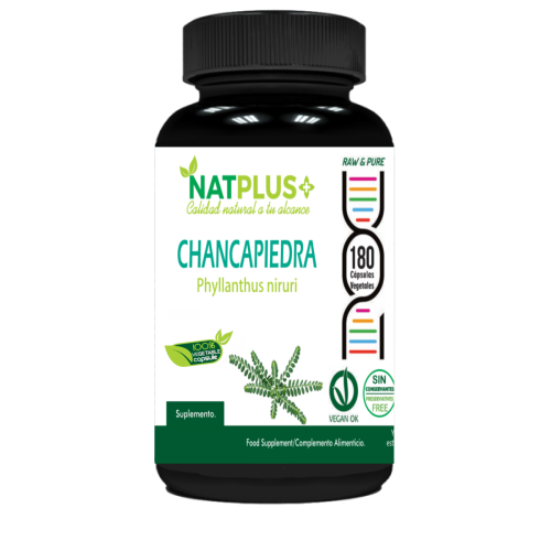 Chancapiedra 180 cápsulas vegetales 500mg