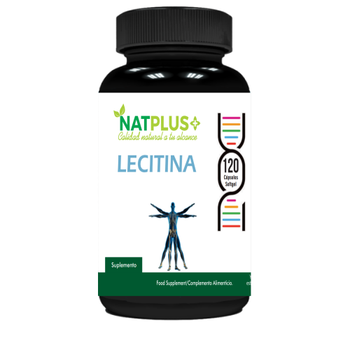 Lecitina De Soya 120 Capsulas Softgel 1200 Mg