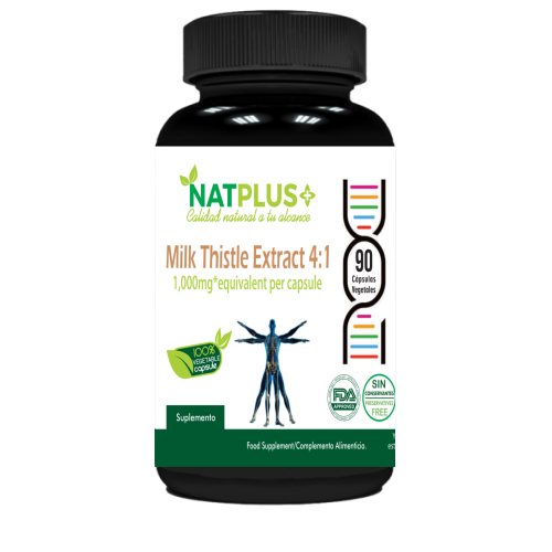 Milk Thistle 1000 Mg (cardo Mariano) 90 Cápsulas