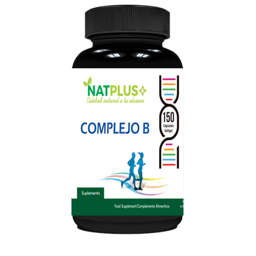 Complejo B + B12 + Biotina -150 Cáps. Softgel (blandas) 500mg